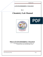 PEC - R23 Chemistry LAB MANUAL Student