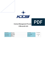 KTB-LA-001-V01 Contract Management Procedure