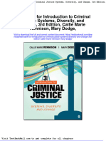 Test Bank For Introduction To Criminal Justice Systems, Diversity, and Change, 3rd Edition, Callie Marie Rennison, Mary Dodge