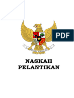 Naskah Pelantikan