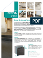 BROCHURE Béton Ciré