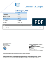 Benzoic Acid, Crystal, Reagent, ACS