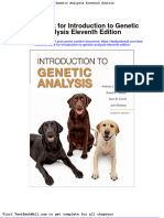 Full Download Test Bank For Introduction To Genetic Analysis Eleventh Edition PDF Full Chapter