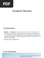 Lect 7 - Gradient Descent