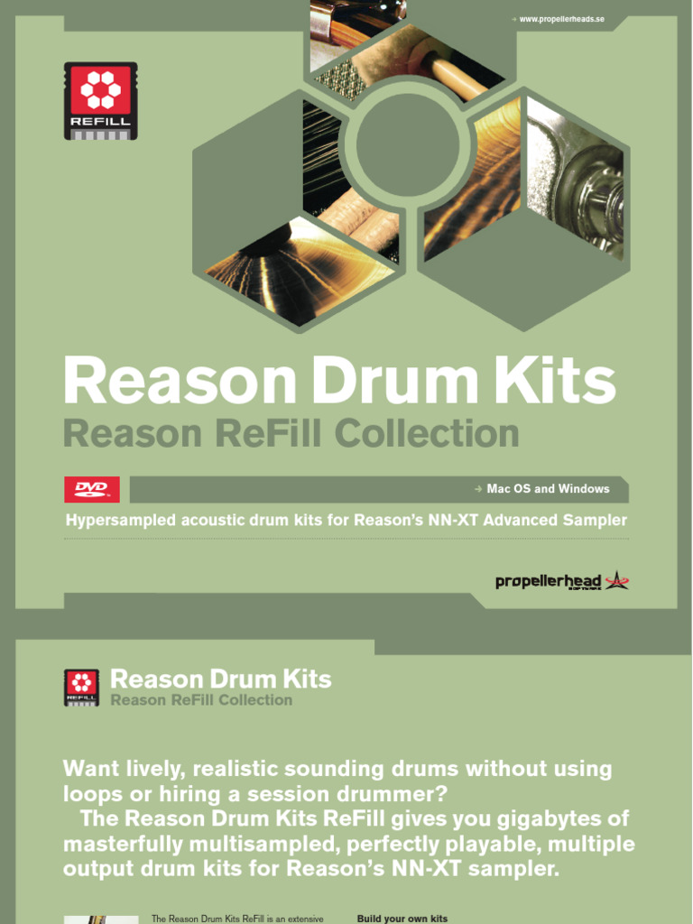 Reason Drum Kits PDF