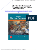 Full Download Test Bank For The New Testament A Students Introduction 9th Edition Stephen Harris PDF Full Chapter