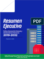 Resumen Ejecutivo PNVAH 2019 2032 Vrevision