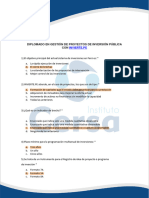 Cornlio - Yober - Examen - Diplomado en Gestión de Proyectos de Inversión Pública Con Invierte - Pe