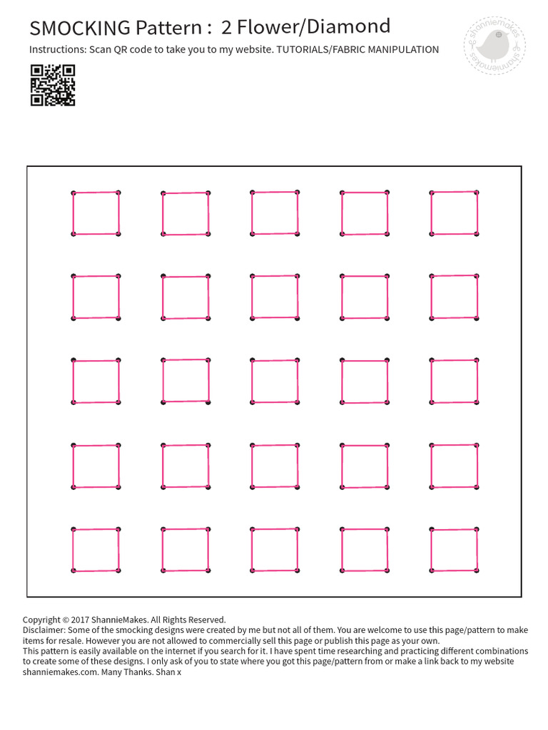 Smocking 2 Flowerdiamond | PDF