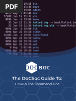 The DoCSoc Guide To Linux and The Command Line