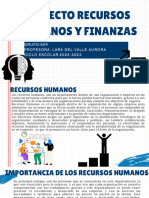 Recursos Humanos y Finanzas