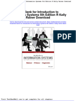 Full Download Test Bank For Introduction To Information Systems 5th Edition R Kelly Rainer Download PDF Full Chapter