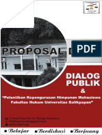 Proposal Pelantikan & Diskusi Publik