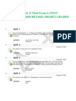 NURS 6512 Advanced Health Assessment FInal Exam