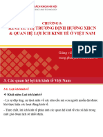 Chương 5 - 5.3. Kinh Tế Thị Trường Định Hướng XHCN Và Quan Hệ Lợi Ích Kinh Tế VN