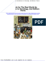 Full Download Test Bank For The Real World An Introduction To Sociology 2nd Edition Ferris PDF Full Chapter