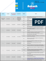 Aiats Schedule For Class Xii (CF + Oym) 2023-24