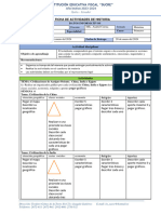 Ficha de Actividades de Historia - Primeros