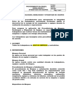 Bloqueo, Desbloqueo y Etiquetado de Equipos