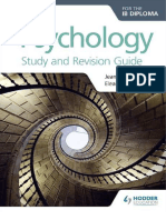 Psychology - Study and Revision Guide - Lawton and Willard - Second Edition - Hodder 2019