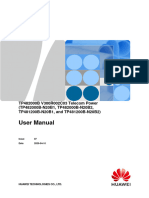 TP482000B V300R002C03 Telecom Power User Manual (TP482000B-N20B1, TP482000B-N20B2, TP481200B-N20B1, and TP481200B-N20B2)