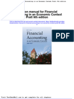 Full Download Solution Manual For Financial Accounting in An Economic Context Pratt 9th Edition PDF Full Chapter