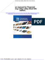 Full Download Solution Manual For Financial Accounting Libby Libby Short 8th Edition PDF Full Chapter