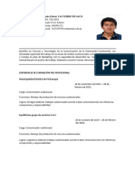 Curriculum Vitae