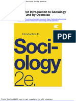 Full Download Test Bank For Introduction To Sociology 2nd by Openstax PDF Full Chapter