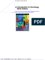 Full Download Test Bank For Introduction To Sociology Ninth Edition PDF Full Chapter