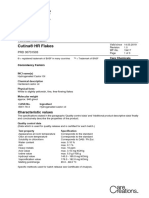 Ficha Tecnica Aceite de Ricino Castor Hidrogenado Cutina HR Flakes