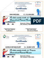 Certificado ORATORIA PRIMER GRUPO REVISADO