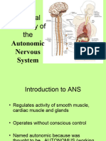 General Anatomy of The Autonomic Nervous System