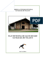 YATA Plan Municipal de Salud San Rafael de Velasco