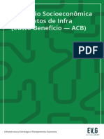 Avaliação Socioeconômica de Projetos de Infra (Custo-Benefício - ACB)