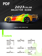 Yamaha Motorcycle Paint Codes Chart | PDF | Vision | Color