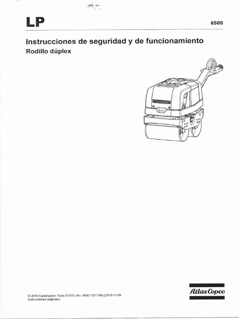 Manual Cilindro Atlas Copco | PDF