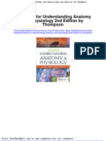 Full Download Test Bank For Understanding Anatomy and Physiology 2nd Edition by Thompson PDF Full Chapter