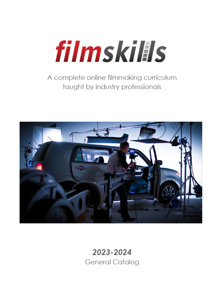 FilmSkills Curriculum | PDF | Screenplay | Screenwriting