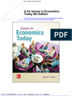 Full Download Test Bank For Issues in Economics Today 8th Edition PDF Full Chapter