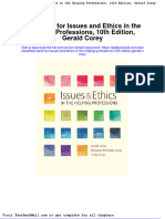 Full Download Test Bank For Issues and Ethics in The Helping Professions 10th Edition Gerald Corey PDF Full Chapter