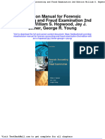 Solution Manual For Forensic Accounting and Fraud Examination 2nd Edition William S. Hopwood, Jay J. Leiner, George R. Young