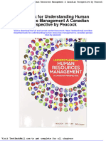 Full Download Test Bank For Understanding Human Resources Management A Canadian Perspective by Peacock PDF Full Chapter