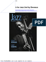 Full Download Test Bank For Jazz 2nd by Deveaux PDF Full Chapter