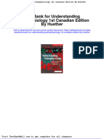 Full Download Test Bank For Understanding Pathophysiology 1st Canadian Edition by Huether PDF Full Chapter