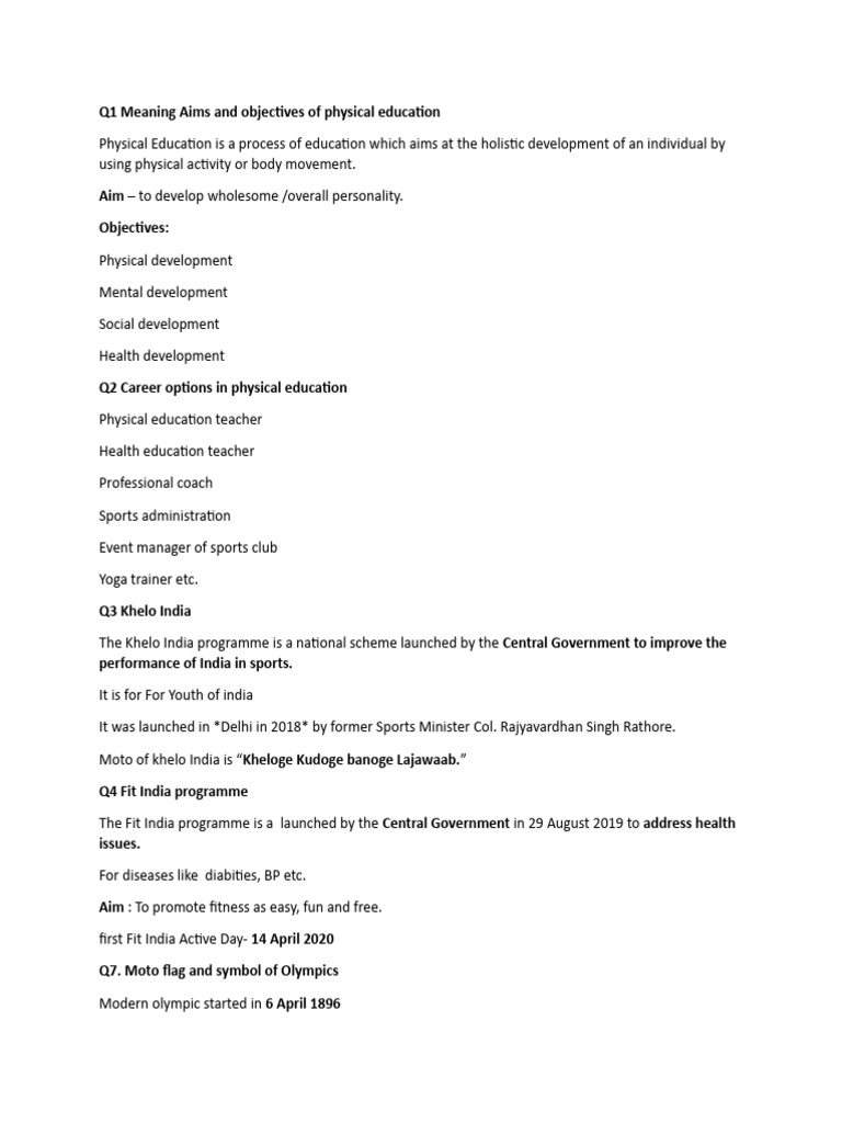 COGNITIVE DISABILITY CLASS 11 PHYSICAL EDUCATION visual data 3