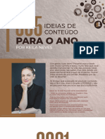 365 Ideias de ConteÃºdo para o Ano - Keila Neves