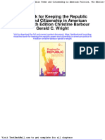 Test Bank For Keeping The Republic Power and Citizenship in American Politics, 9th Edition Christine Barbour Gerald C. Wright