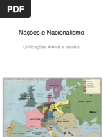 Aula Unificações Italiana Alema