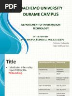 Wachemo University Durame: Campus